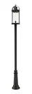 Z-lite 569PHXL-511P Roundhouse 126" Tall Outdoor Single Head Post Black. Fixed Price $2075.70.