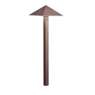 Kichler Led Pyramid Path 2700K, Textured Tannery Bronze - 15802TZT27R. Fixed Price $289.99.
