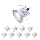 Led Deck Lights Kit 12V Low Voltage Waterproof IP67 Warm White Recessed .... Fixed Price $77.88.