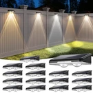 Solar Fence Lights OUTDOOR-3000/4000/6000K MODE,IP65 Waterproof Power.... Fixed Price $57.21.