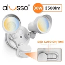 Alusso 3500LM Led Security Floodlight Motion Detection / D2D 3CCT Outdoor. Fixed Price $28.99.