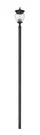 Z-lite 5016PHBR-5009P120 Davina Light 144" Tall Post Black. Fixed Price $578.00.