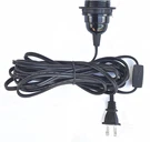 Hscord-b Hanging Lantern 15'L Black (ul Listed),. Fixed Price $15.28.