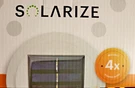 Solarize Gutter Lights, Outdoor, 4 Pack. Fixed Price $25.00.