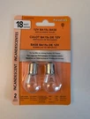 Paradise 12V BA15S Base Bulbs 18W 150LM Outdoor Landscape Lighting 2-PACK. Fixed Price $5.81.