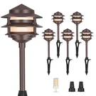Gardencoin Pagoda Low Voltage Landscape Pathway Lights, 12V Outdoor Led .... Fixed Price $190.38.