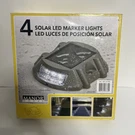 Manor House Solar Led Metal Waterproof Marker Lights Driveway Walkway Deck Fence. Fixed Price $30.00.
