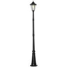Outsunny 8' Solar Lamp Post Light, Waterproof Aluminum, Motion Activated Sensor. Fixed Price $202.44.