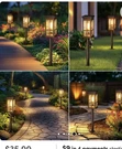 Kooper Solar Pathway Lights Outdoor 8 Pack,. Fixed Price $50.00.