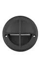 Hampton Bay Marion 4X4 37 Lumen Low Voltage Led Outdoor Stair Light Black Finsh. Fixed Price $10.37.