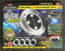 Bell+howell Disk Lights Solar Weatherproof Led Outdoor, As Seen On Tv 4 Pack. Fixed Price $24.99.