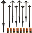 Malibu 10W Decorative Landscape Pathway Lights Kit - 8 Pack Warm White. Fixed Price $216.99.