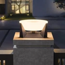 Pakedandun Outdoor Post Light, 10.9" Pillar 11.02"X11.02"X5.75", Gray. Fixed Price $69.77.