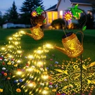 Hummingbird Solar Watering Can Lights, Outdoor Waterproof Garden Lanterns Wit.... Fixed Price $82.00.