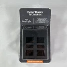 Better Homes & Gardens New Black Beckon Solar Powered Led Step Light 5 Lumens. Fixed Price $10.00.