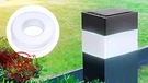 Tujoe Solar Fence Post Cap Lights, 2"X2", 16 Pack, Garden Outdoor. Fixed Price $100.49.