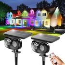 Solar Spot Lights Outdoor Waterproof IP68, Super Bright Led Landscape Lighting. Fixed Price $23.47.