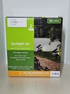 Mainstays 2 Pack Spotlight Set 10FT Beam Distance Solar Powered Led 30 Lumens. Fixed Price $29.95.