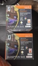 Hampton Bay Smart Color Changing Deck Lights Black Finish. Fixed Price $55.00.