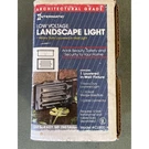 Intermatic Low Voltage Landscape Light Louvered In-wall Brick CL900 Black. Fixed Price $24.95.