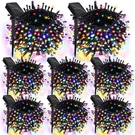 Vihose 8 Sets Christmas Solar String Light Outdoor Waterproof 39 Ft 100 Led S.... Fixed Price $70.10.