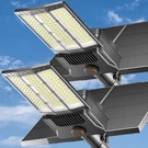 12000W Solar Street Light With Dual Panels, Commercial Grade Parking Lo.... Fixed Price $452.85.