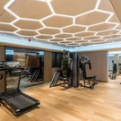 Yessources 15 Girds 240W Hexagon Led Light Gym Sport Pilates Studio 26400LM. Fixed Price $339.90.