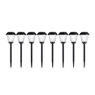Pure Garden 8-PIECE Solar Outdoor Lights Set Rechargeable Landscaping Light.... Fixed Price $114.81.
