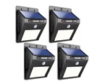 New 4 Pack Tadge Solar Lights 25 Led Motion Outdoor Fence Lamp Gutter Waterproof. Fixed Price $19.97.