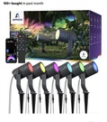 Appeck Smart Rgbcw Outdoor Spotlights 6-PACK Wifi Landscape Open Box. Fixed Price $147.99.