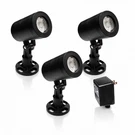 Half Off Ponds (3) 9-WATT Color Changing Black Fountain Light Kit 100' Qd Cord. Fixed Price $314.60.