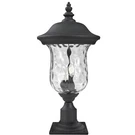 Z-lite 533PHB-533PM-BK Armstrong Post Light Accessories Black. Fixed Price $304.30.