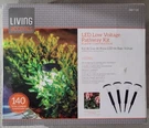 Living Accents Led Low Voltage Pathway Lights Kit, Pack Of 4, 140 Total Lumens. Fixed Price $40.00.