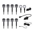 Set Of 10 Flood Path Light Low Voltage Led Outdoor Garden Landscape Walkway Lamp. Fixed Price $129.99.