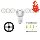 6000LM Led Motion Sensor Security 45W Outdoor Dusk To Dawn Floodlight. Fixed Price $36.99.