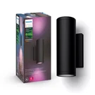 Philips Hue Appear White & Color Ambiance 1200-LUMEN Wall Lantern Light Black. Fixed Price $113.77.