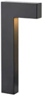 Hinkley Atlantis 15" High Satin Black Energy Smart Led Path Light. Fixed Price $179.00.