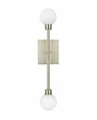 Tech Lighting 700WSMRAS-LED927-277 Satin Nickel 2-LIGHT 20"T Wall Sconce. Fixed Price $107.97.