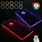 Led Cornhole Lights For Board Edge Ring Remote Control 16 Color Change 2PCS. Fixed Price $25.00.