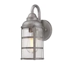Westinghouse 6357700 Rezner One-light Outdoor Wall Fixture, Galvanized Steel. Fixed Price $62.97.