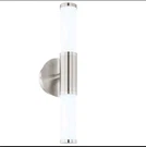 Eglo Satin Nickel Palmera Single Led Light 17" W Integrated Bath Bar 95144A. Fixed Price $99.00.