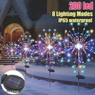 2-4 Pack Led Solar Firework Light Garden Outdoor Waterproof Path Lawn Decor Lamp. Fixed Price $15.39.