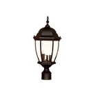 Acclaim Lighting 5017 Black Wexford 3-LIGHT 20"H Post. Fixed Price $110.00.