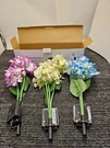 (qty 3) Tonulax Solar Garden Lights Upgraded Version Outdoor Colorful. Fixed Price $27.82.