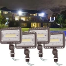 Cinoton 20W Led Flood Lights Outdoor, IP65 Waterproof Exterior Security Wall .... Fixed Price $125.88.