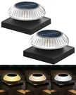 Solar Cap Lights For 4X4 & 3.5X3.5 Posts, IP55 Waterproof Deck So.... Fixed Price $22.51.