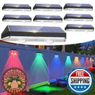 Liyade Solar Fence Lights Outdoor Waterproof Led Rgb Color Changing. Fixed Price $56.08.