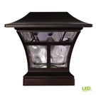 4X4 6X6 Mediterranean Bronze Integrated Led Outdoor Solar Deck Post Light. Fixed Price $29.46.