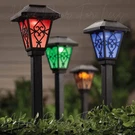 Set Of 6 Solar Led Color Changing Garden Stakes Outdoor Pathway Yard Art Decor. Fixed Price $29.98.