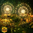2PK Seewelumi Solar Firework Garden Lights Warm White. Fixed Price $23.99.